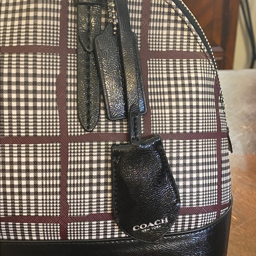 Coach Black and Brown Satchel - Picture 2 of 10